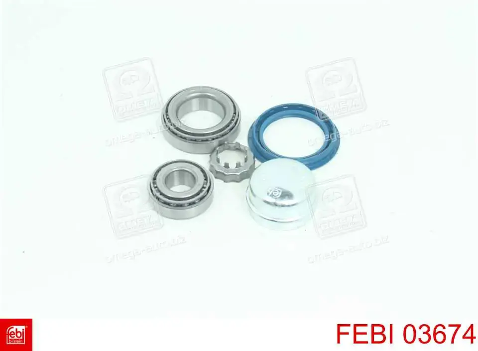 Cojinete de cubo delantero Febi 03674 precio, desde 9,56 EUR