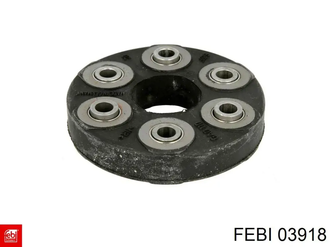 Acoplamiento elástico trasero del cardán Febi 03918 precio, desde 34,20 EUR