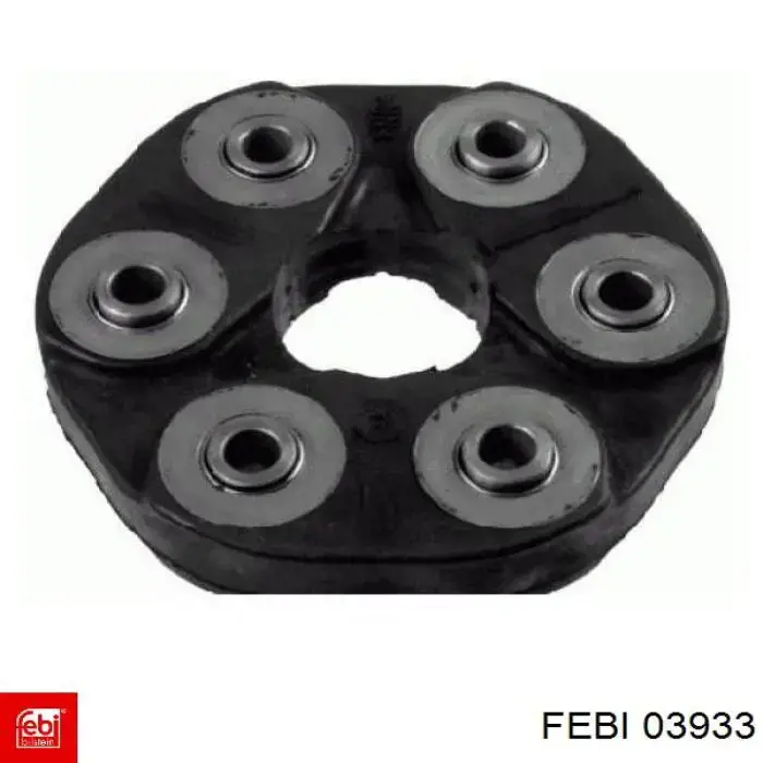 Acoplamiento elástico del cardán delantero/trasero Febi 03933 precio, desde 39,20 EUR