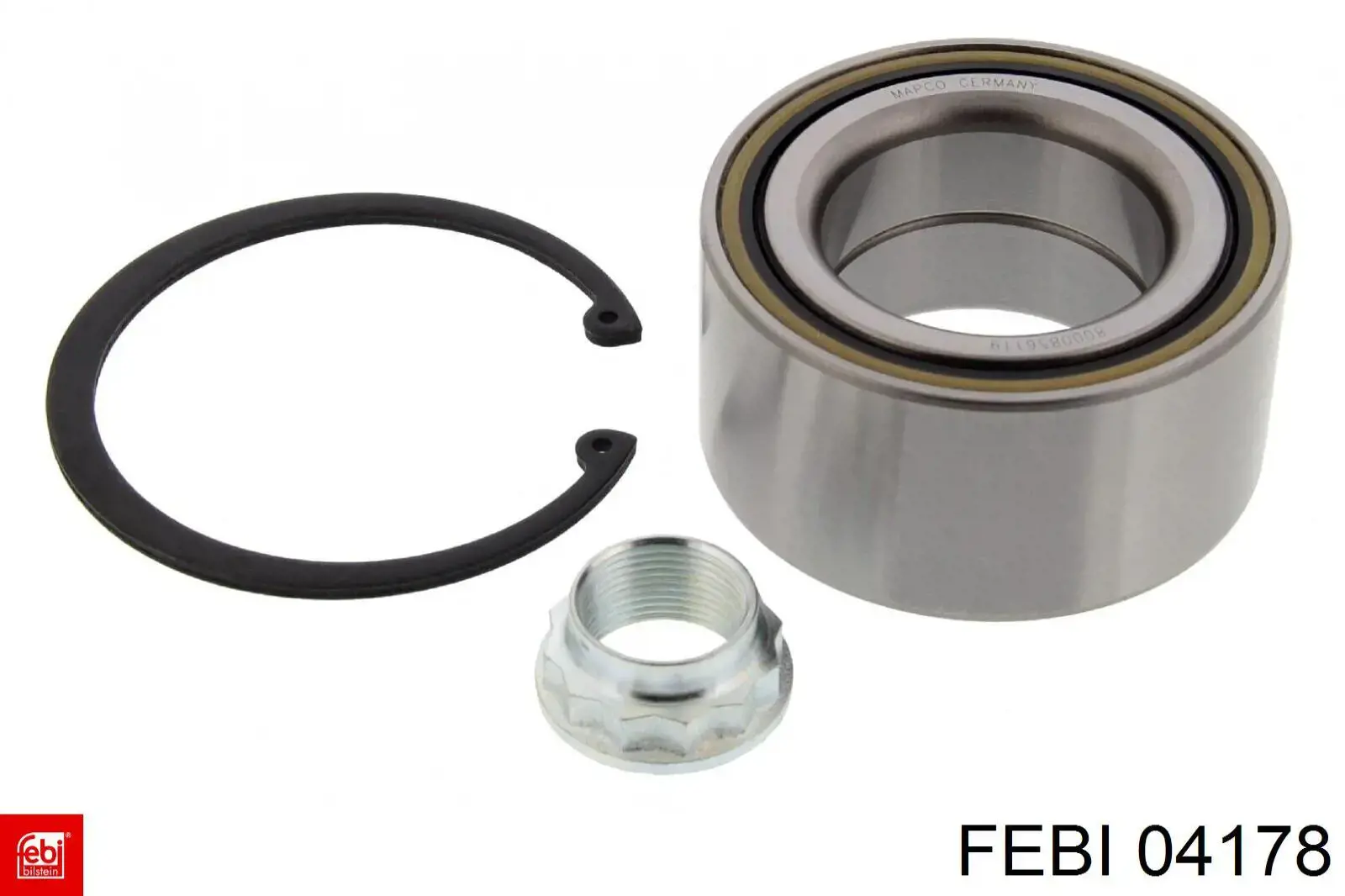 Cojinete de rueda 04178 Febi