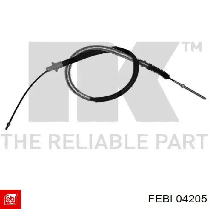 04205 Febi cable de embrague