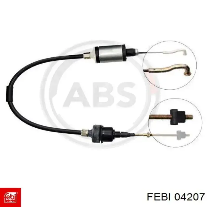 Comprar 04207 Febi Cable de embrague