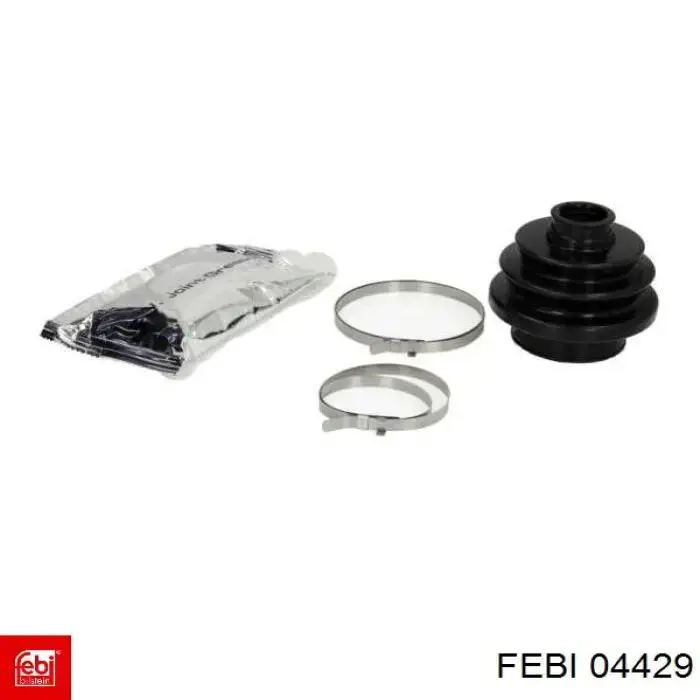 Fuelle exterior del eje de transmisión trasero Febi 04429 precio, desde 5,34 EUR