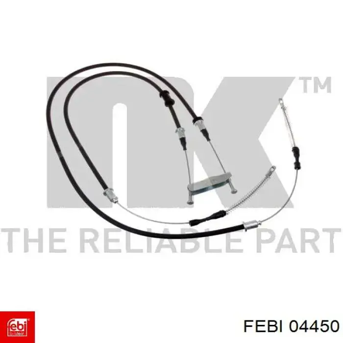 402002 Beca Cables Cable de freno de mano trasero derecho/izquierdo