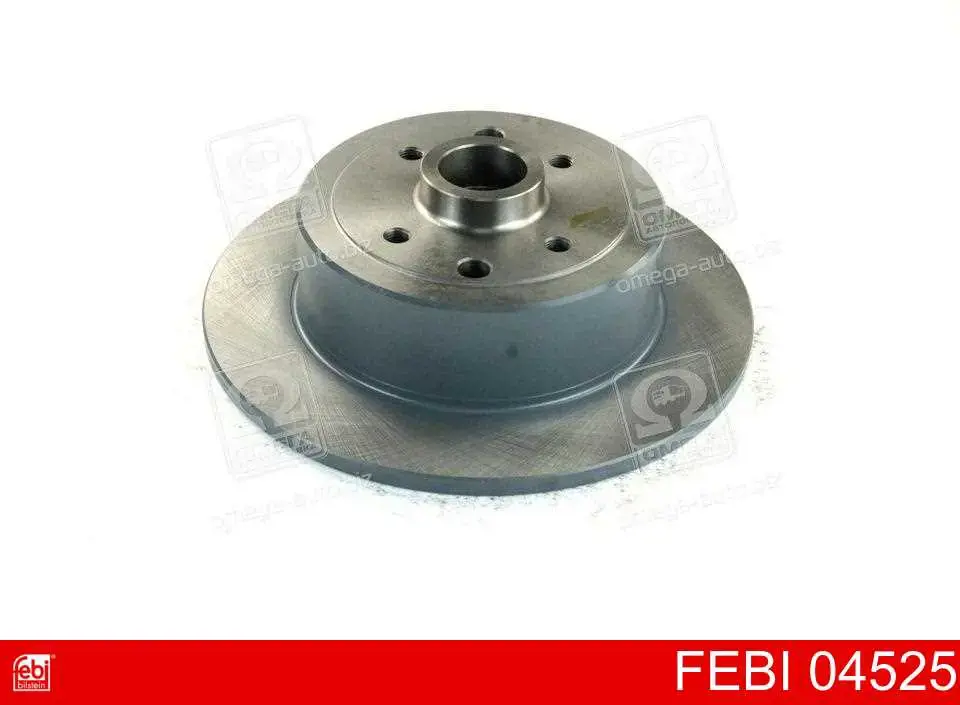 Disco de freno trasero Febi 04525 precio, desde 50,79 EUR