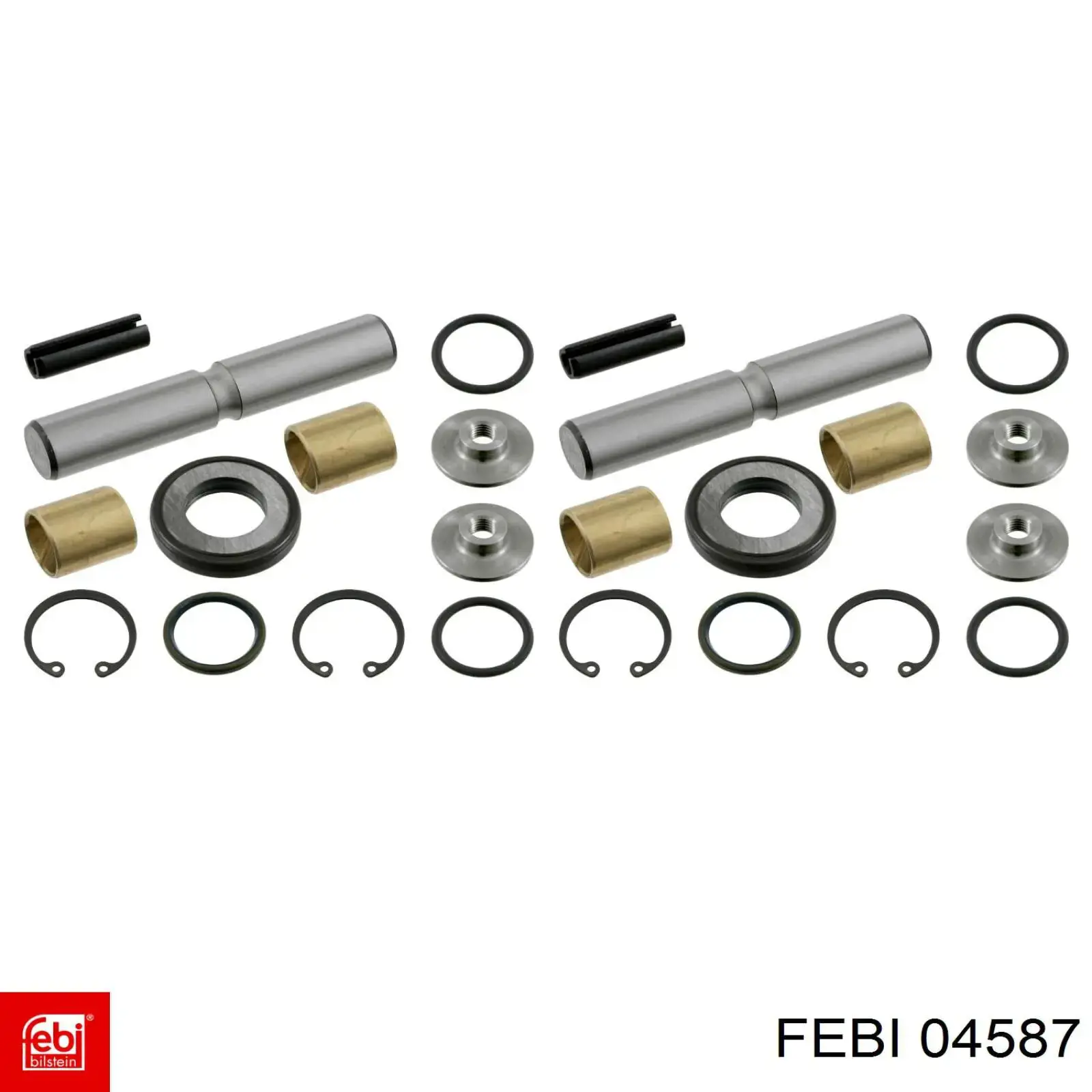 Pivote del muñón de dirección Febi 04587 precio, desde 81,81 EUR