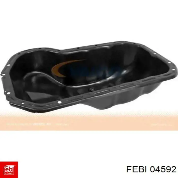Cárter de aceite del motor Febi 04592