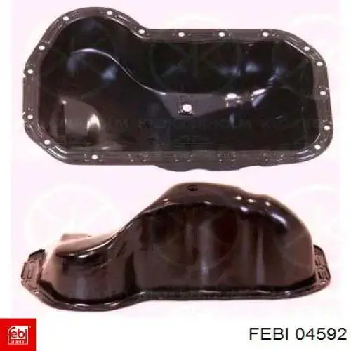 Cárter de aceite del motor 04592 Febi