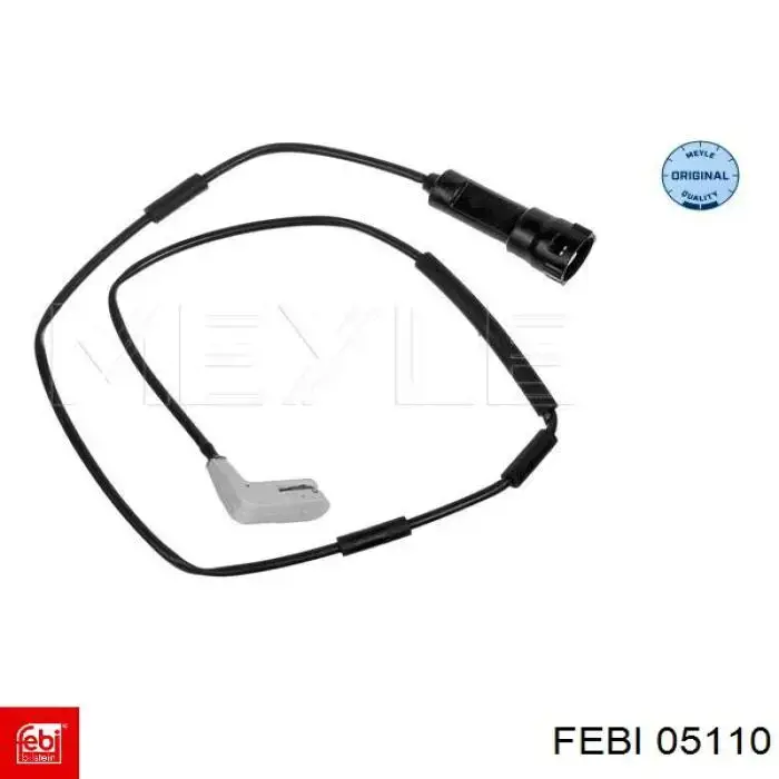 Sensor de desgaste de las pastillas de freno delanteras Febi 05110 precio, desde 6,84 EUR