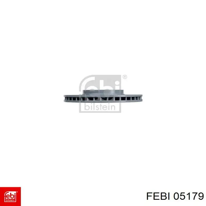 Disco de freno 05179 Febi