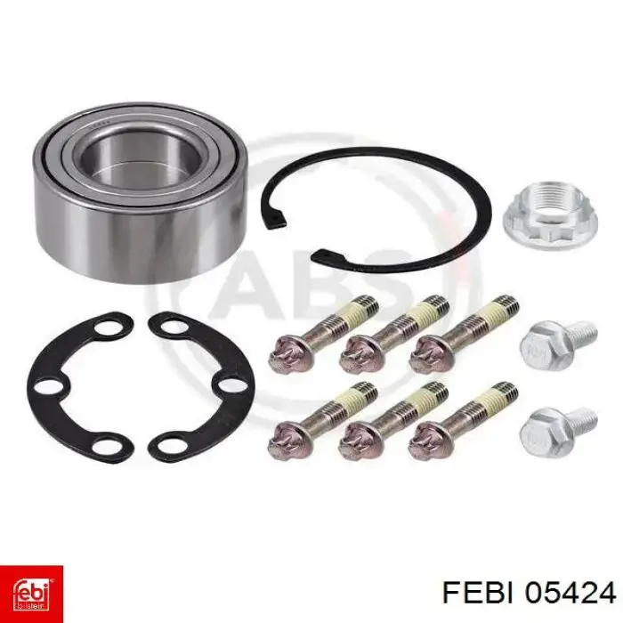 Cojinete de rueda 05424 Febi