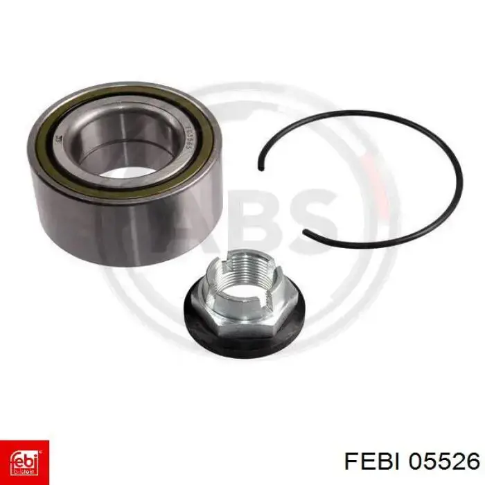 Cojinete de rueda delantero Febi 05526 precio, desde 23,29 EUR