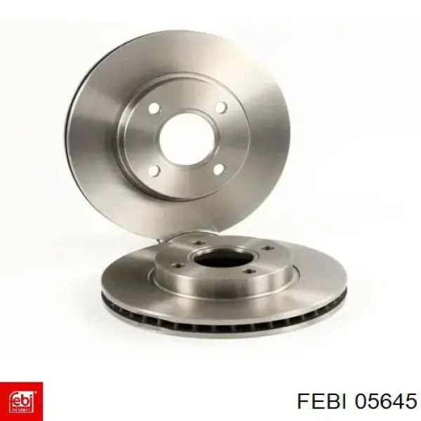 Disco de freno delantero Febi 05645