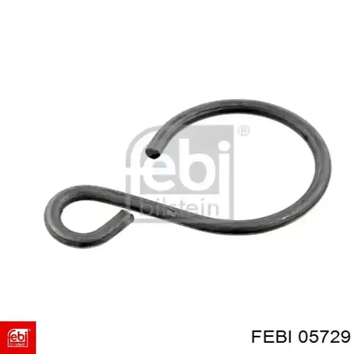 Muelle de las zapatas de freno traseras de tambor Febi 05729