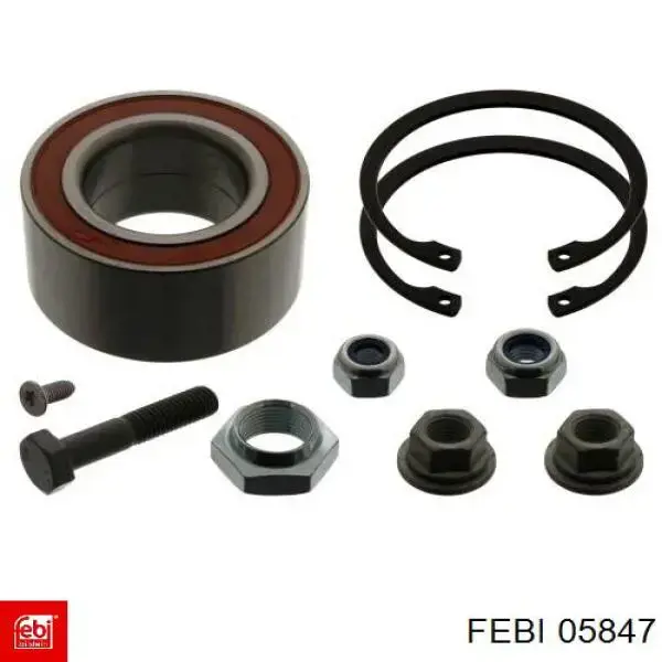 Cojinete de rueda 05847 Febi