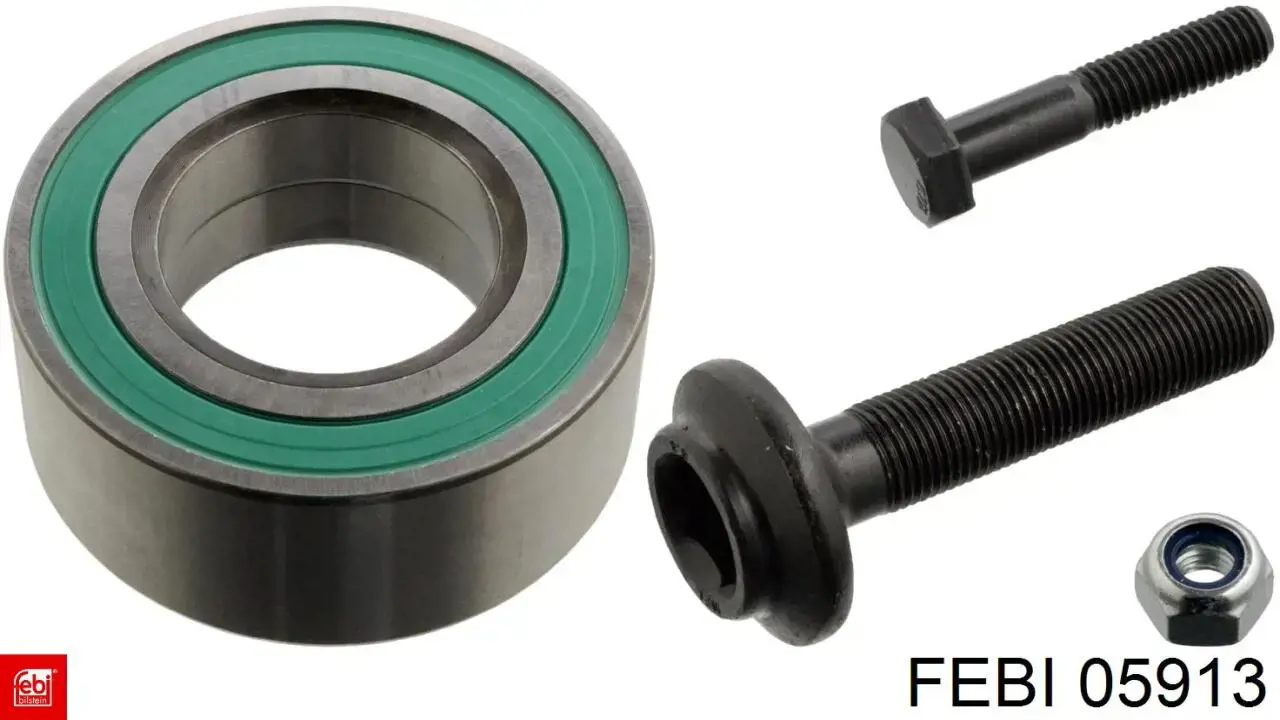 Cojinete de cubo delantero/trasero Febi 05913 precio, desde 29,87 EUR