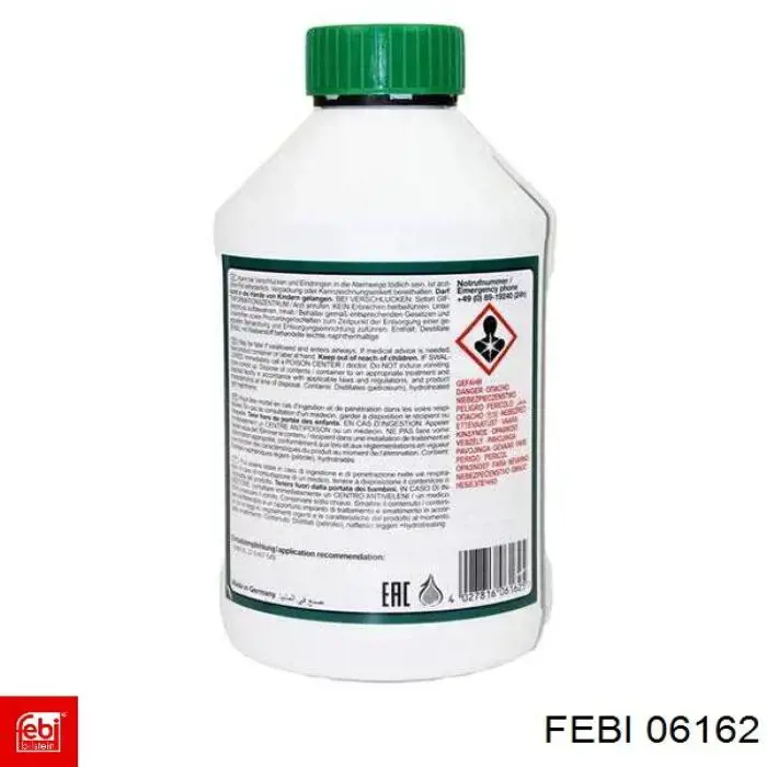Comprar 06162 Febi Aceite de dirección hidráulica