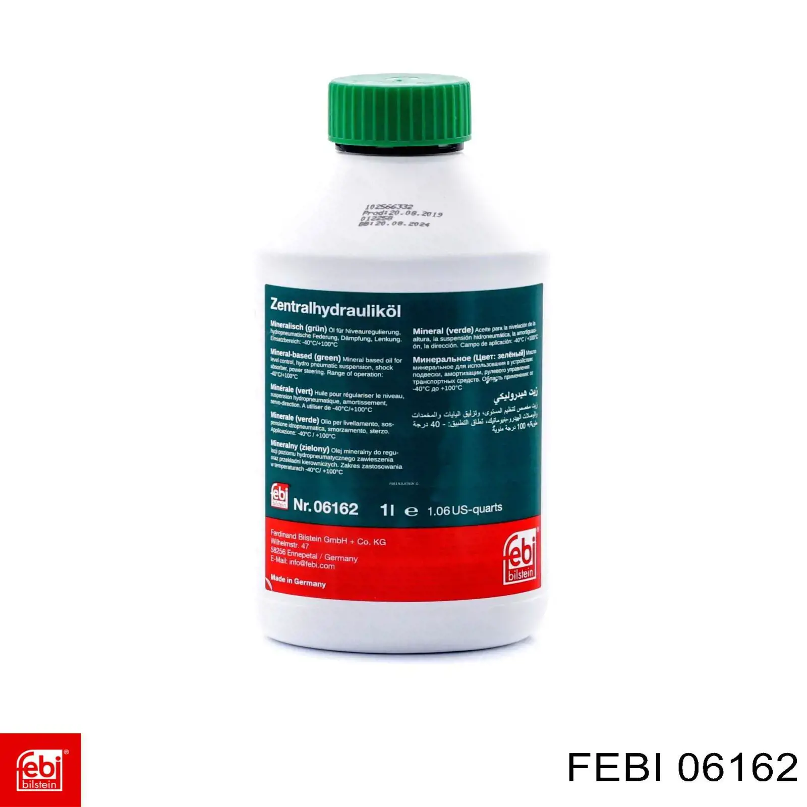 Líquido de dirección 06162 Febi