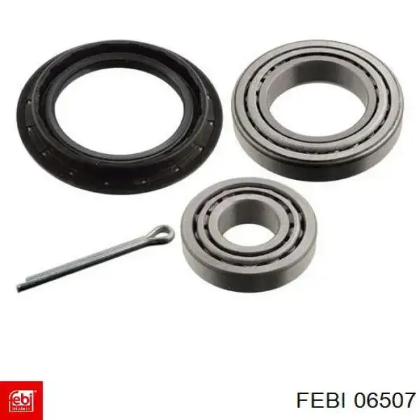 Cojinete de cubo delantero/trasero 06507 Febi