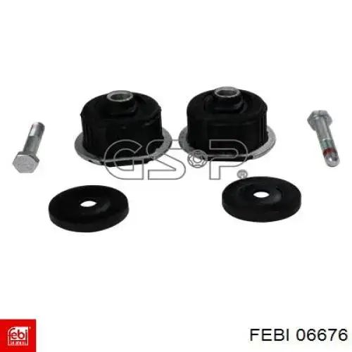 silentblock del eje trasero Metalcaucho 06798