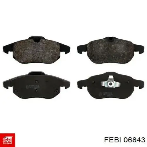 Soporte de motor, Izquierda / Derecha 06843 Febi