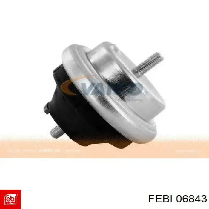 06843 Febi Almohada del Motor Izquierda / Derecha