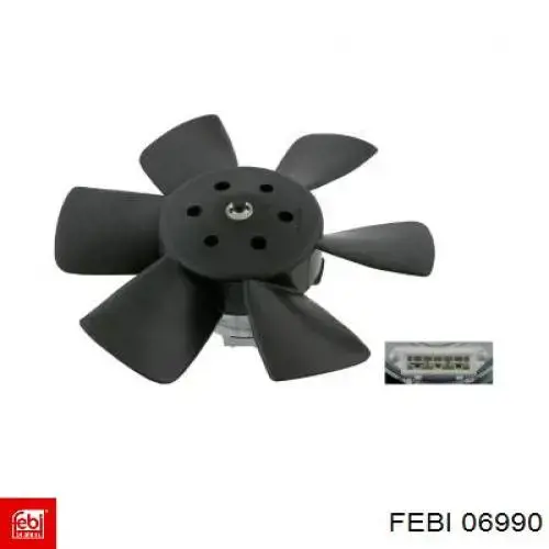 Ventilador (rodete +motor) refrigeración del motor con electromotor completo Volkswagen Passat 3A5, 351, 315