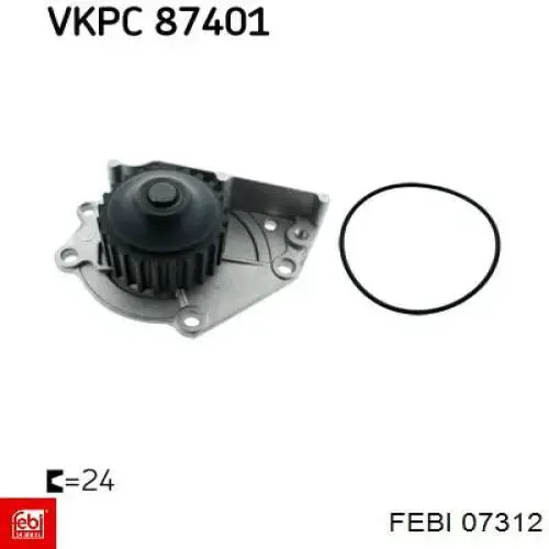  Febi 07312 precio, desde 6,73 EUR