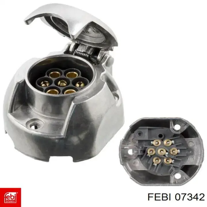 Toma eléctrica del remolque Febi 07342 precio, desde 9,36 EUR