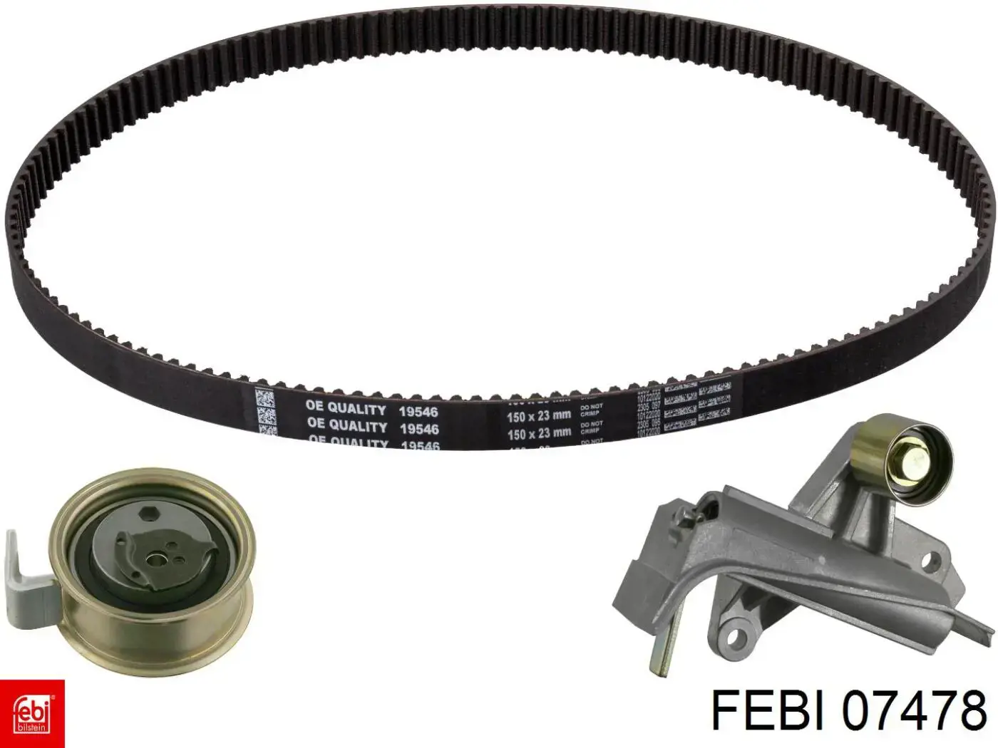 Kit de reparación eje de freno (trinquete) 07478 Febi