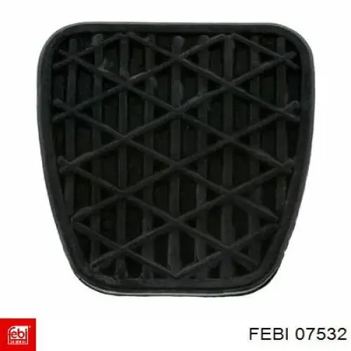 Cubierta del pedal de embrague Febi 07532 precio, desde 2,79 EUR