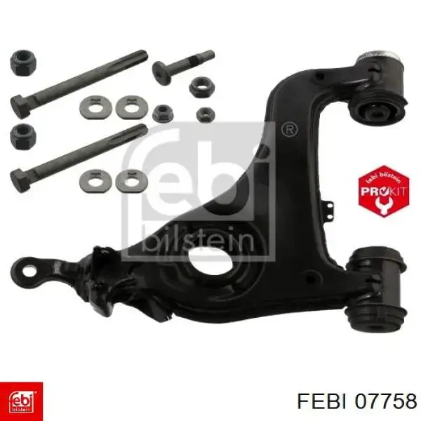 Juego de pernos de fijación del brazo delantero Febi 07758 precio, desde 10,65 EUR