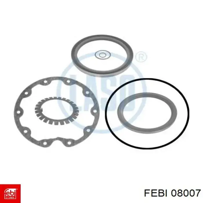 Sello de aceite exterior del cubo trasero Febi 08007 precio, desde 10,19 EUR
