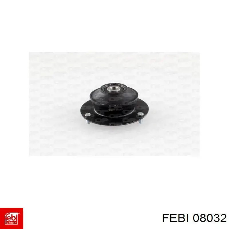 Soporte del amortiguador delantero 08032 Febi
