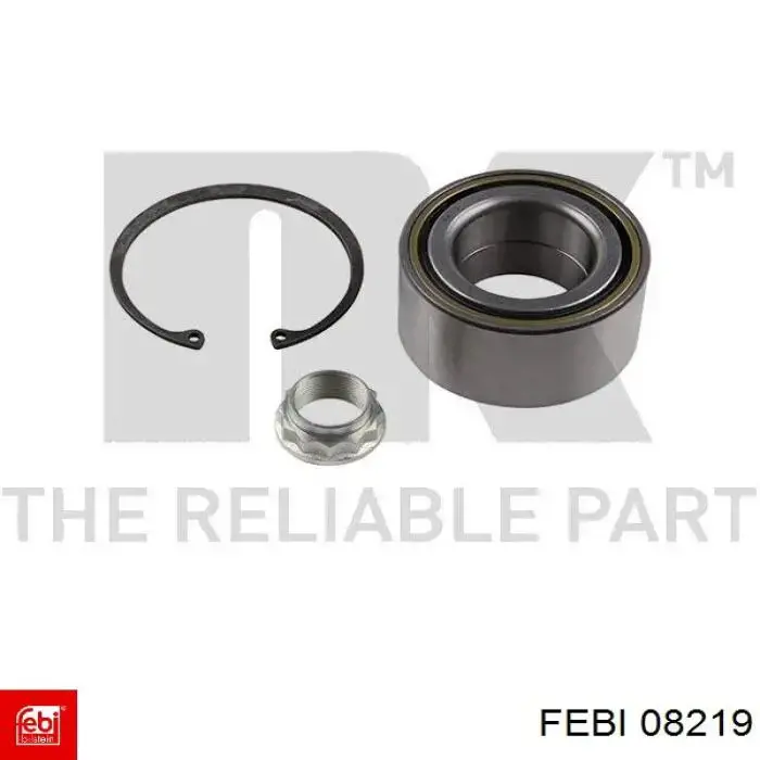 Comprar 8219 Febi Cojinete de rueda trasero