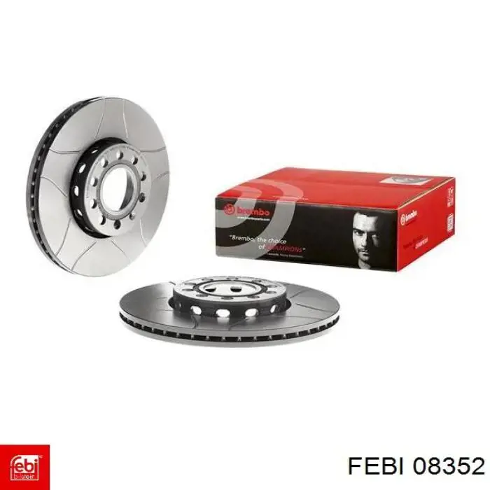 Disco de freno 08352 Febi
