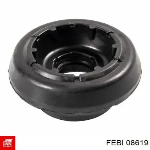 Soporte del amortiguador delantero 08619 Febi