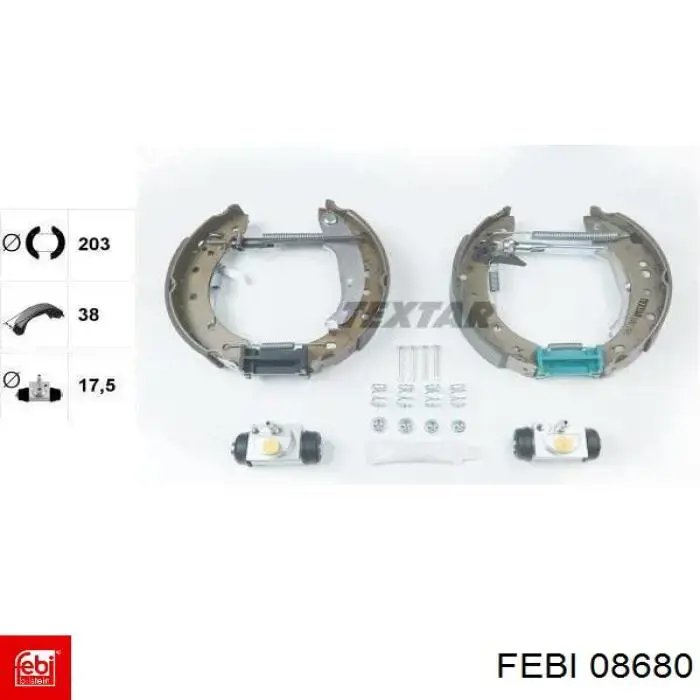Amortiguador de la bomba de alta presión Febi 8680 precio, desde 29,72 EUR