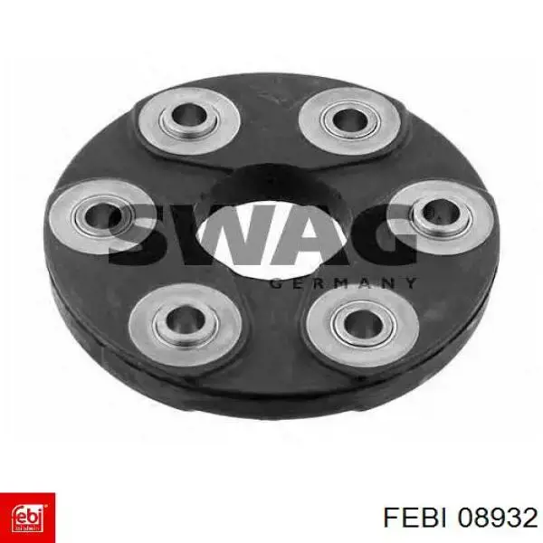 Acoplamiento elástico del cardán Febi 08932 precio, desde 69,45 EUR