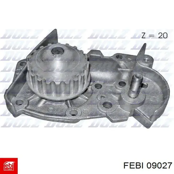 Comprar 09027 Febi Bomba de agua para motor