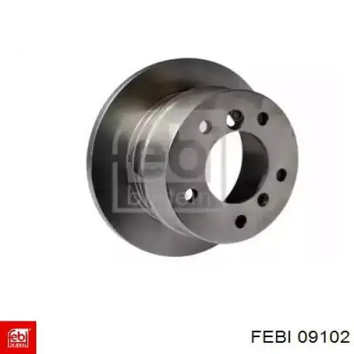 Disco de freno trasero Febi 09102 precio, desde 48,94 EUR