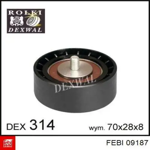 Filtro de polen Febi 09187