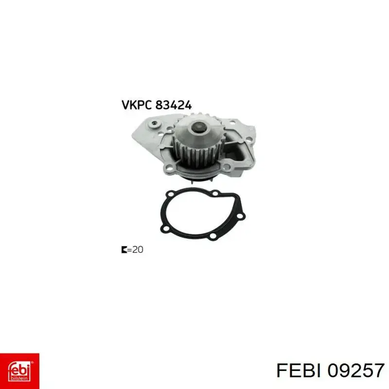 Bombeadora de agua Peugeot/Citroen 1623096980 precio, desde 41,05 EUR