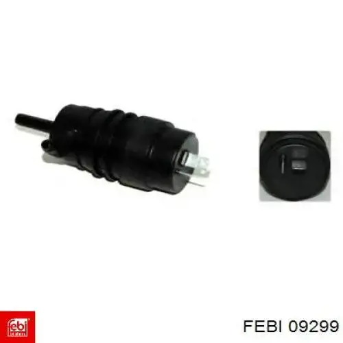 Bomba de limpiaparabrisas delantera Febi 09299