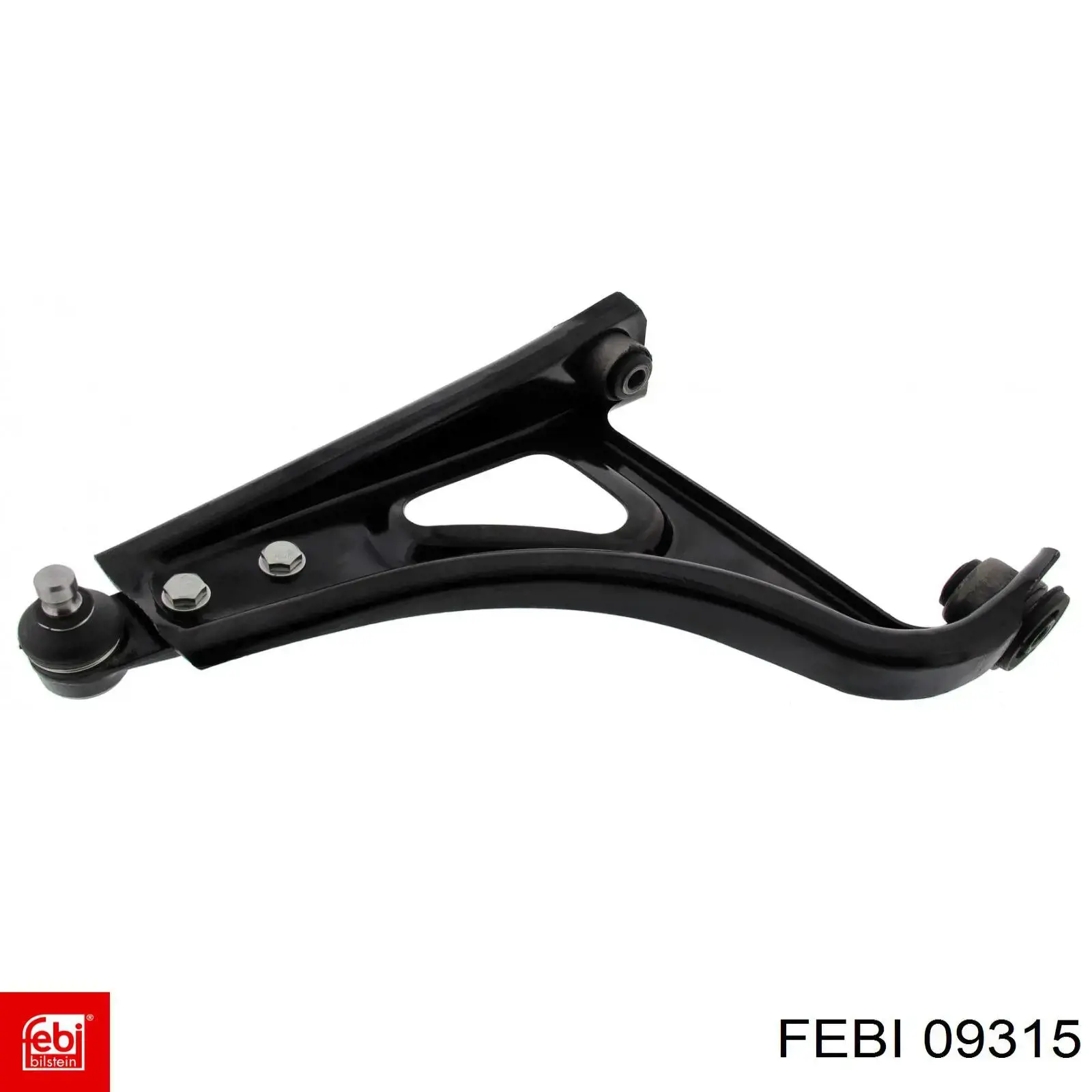 Brazo inferior izquierdo de la suspensión delantera 9315 Febi