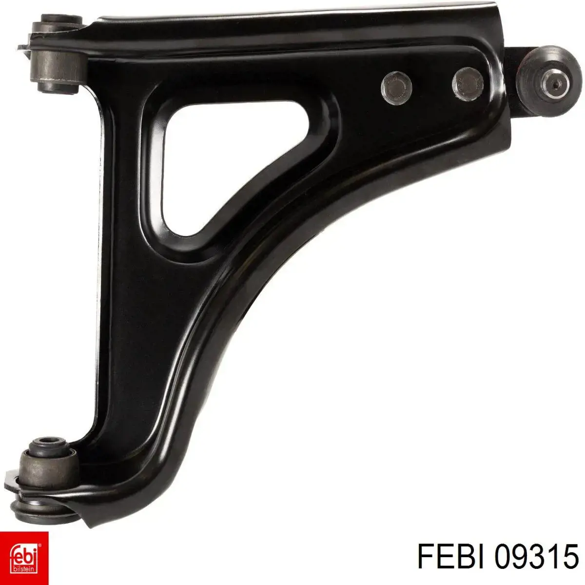 Brazo inferior izquierdo de la suspensión delantera RTS 96000422