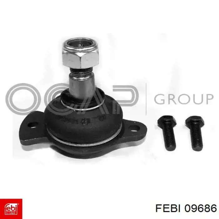 Rótula inferior de suspensión Febi 09686 precio, desde 15,99 EUR