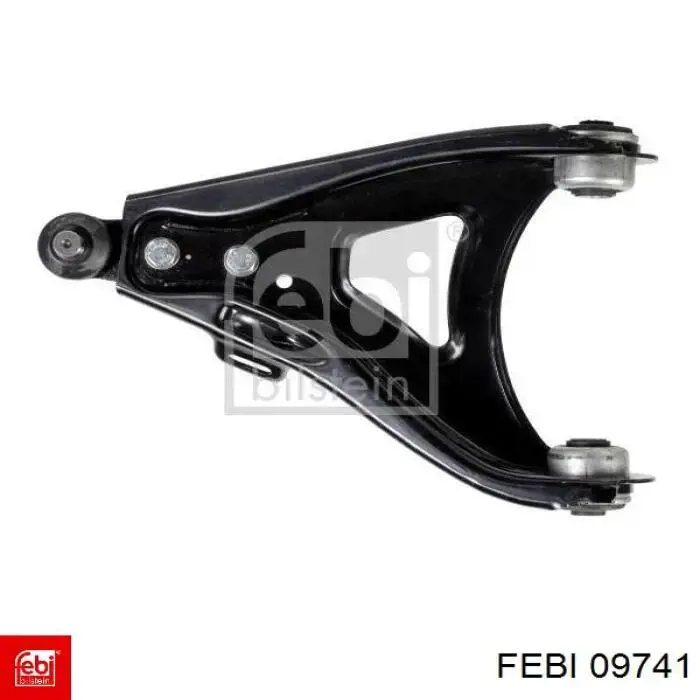 Silentblock del brazo de suspensión 09741 Febi