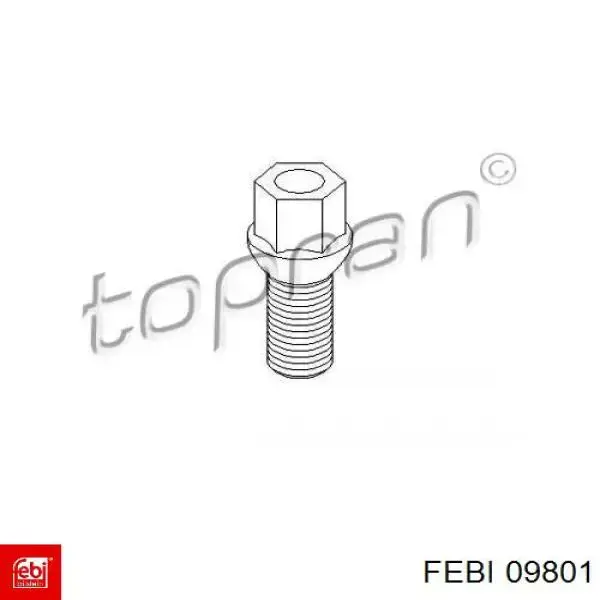 Comprar 09801 Febi Tornillos de rueda