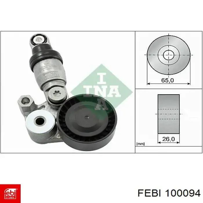Tensor de la correa trapecial Metalcaucho 49653 precio, desde 43,70 EUR